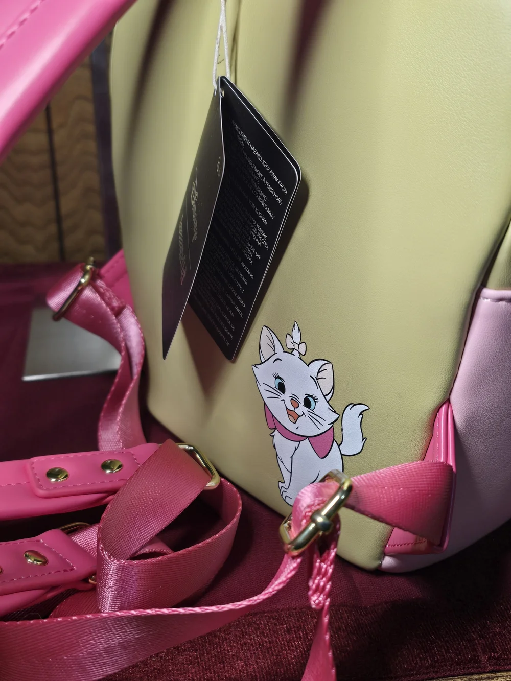 Whimsical Pink Cupcake Novelty Crossbody Bag